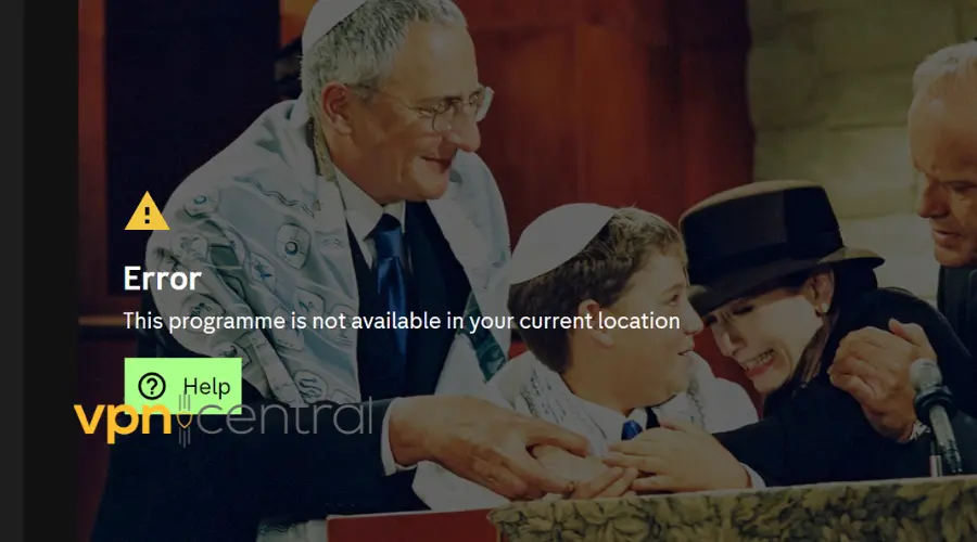 this programme is not available in your current location error on channel 4