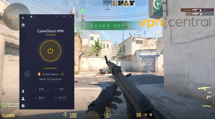 cyberghost vpn cs2