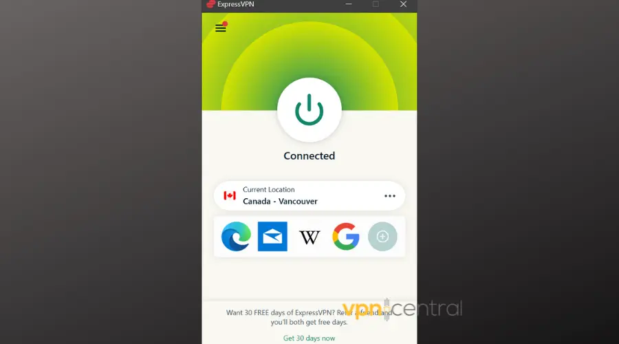 expressvpn canada