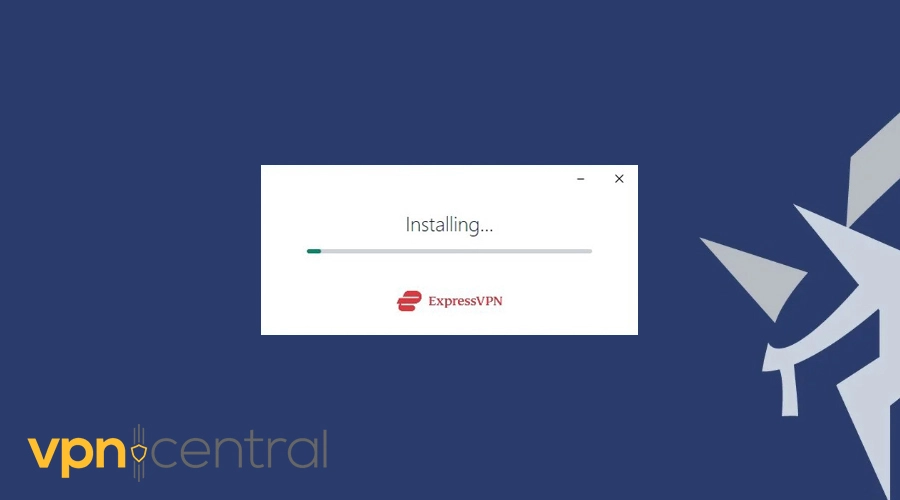 expressvpn installing on windows