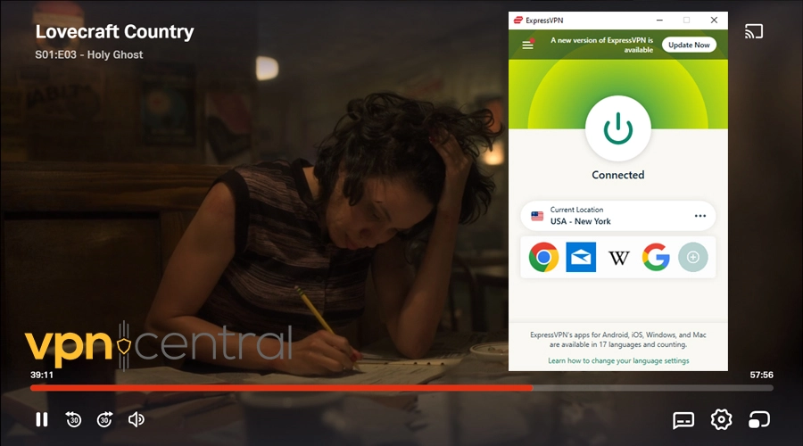 tubi with expressvpn