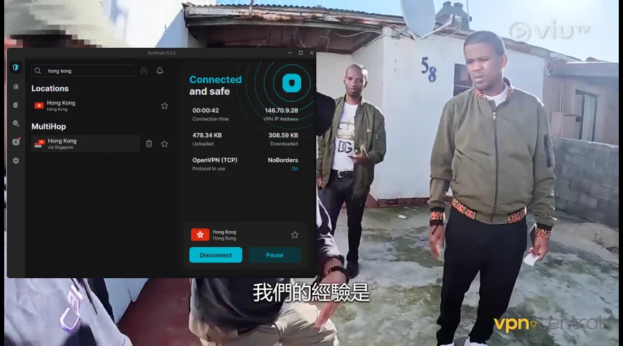 use surfshark to unblock viutv