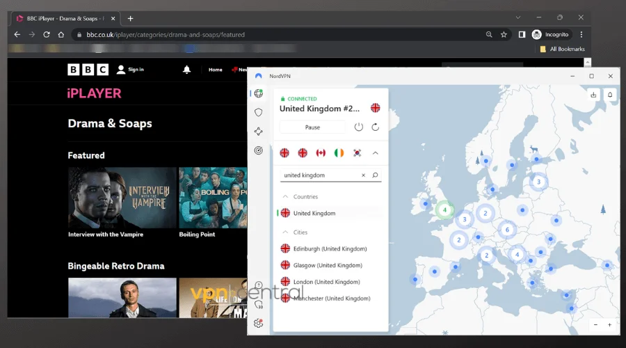 watching bbc iplayer in japan with nordvpn