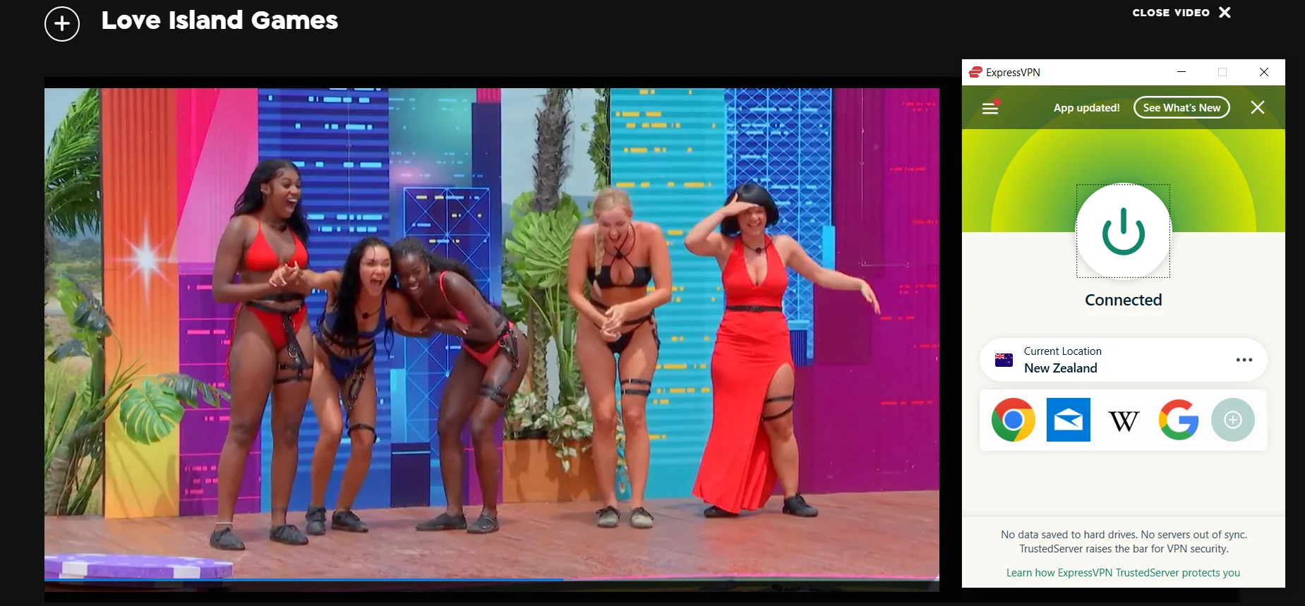 love island games unblocked in australia with expressvpn