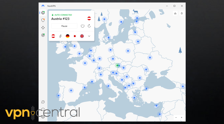 nordvpn austria