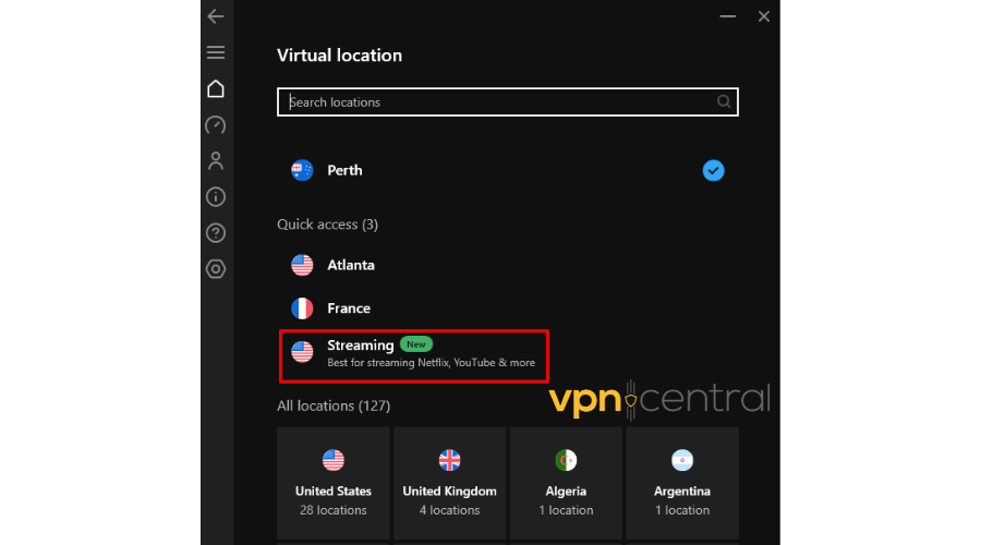 Hotspot Shield streaming servers