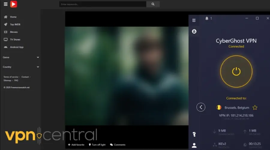 freemovieswatch with cyberghost
