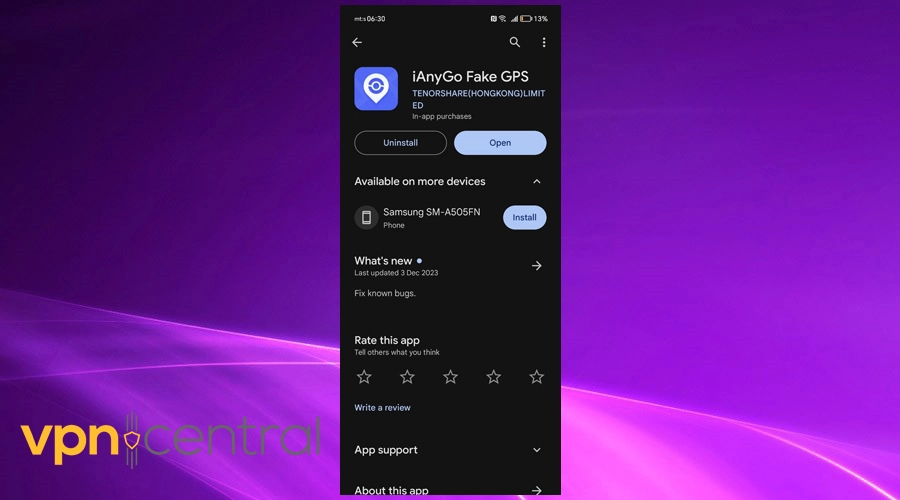 ianygofakegps app android