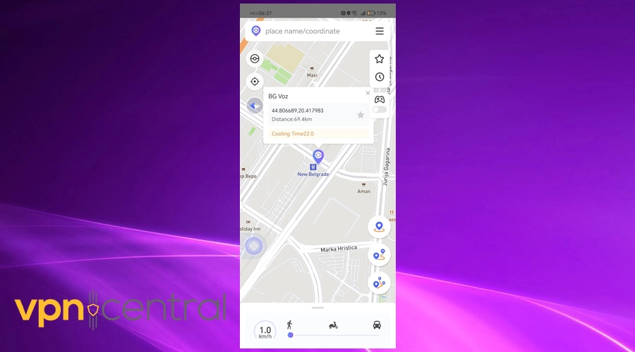 ianygofakegps belgrade