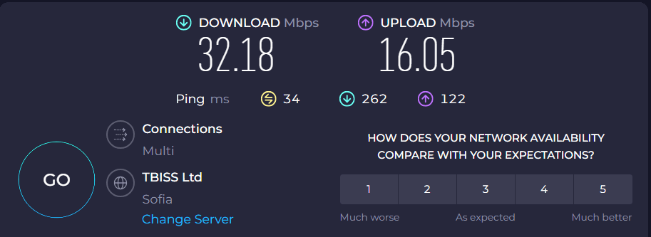 internet speed test