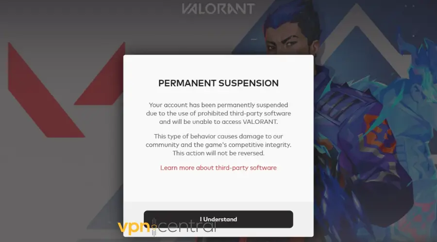 valorant ban
