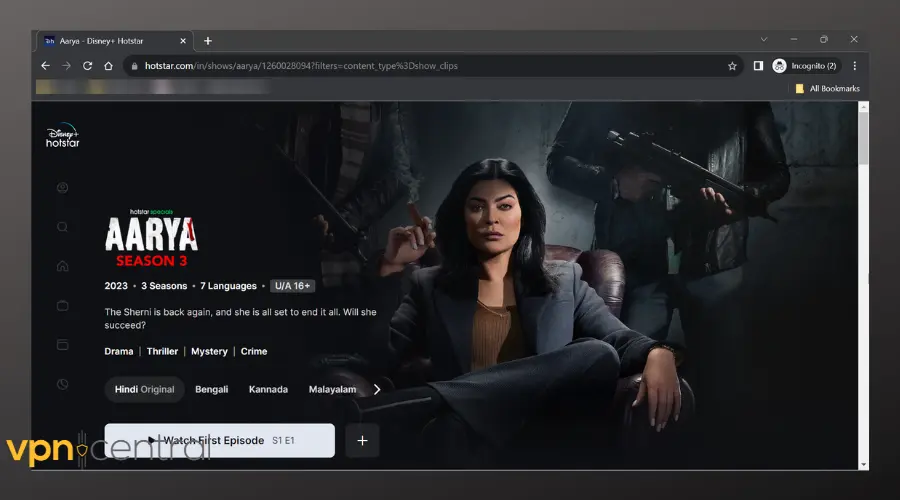 watching indian tv hotstar in malaysia