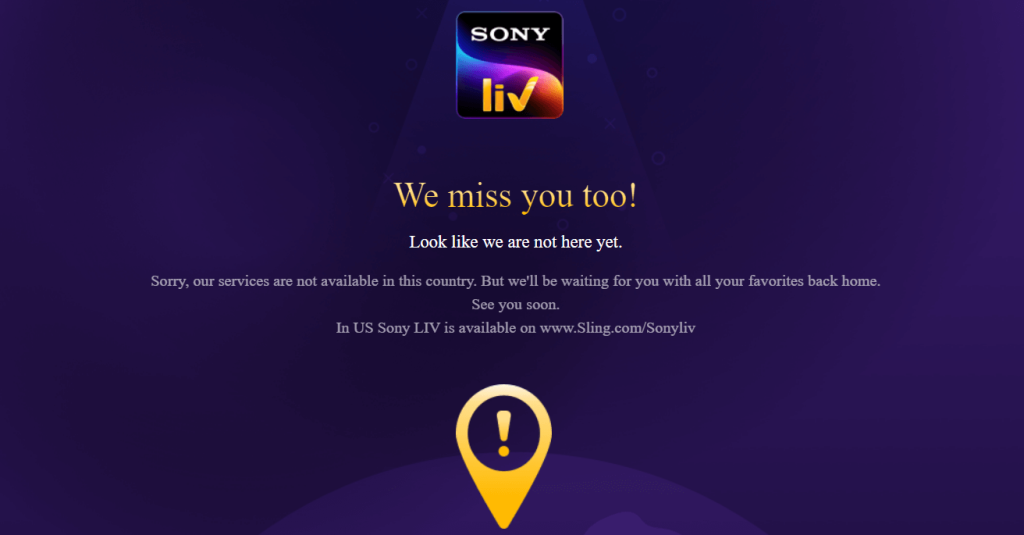 indian tv geo-restriction error
