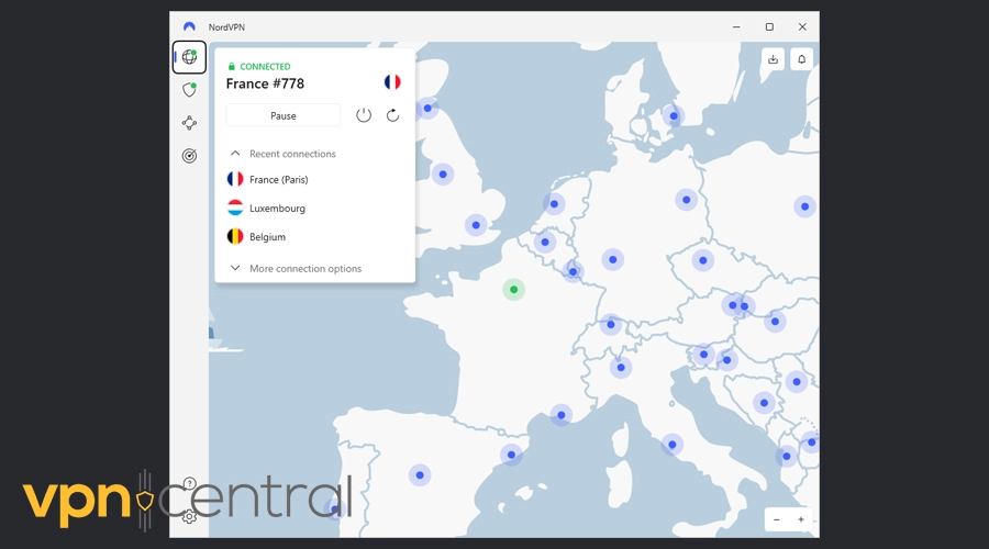 nordvpn paris france