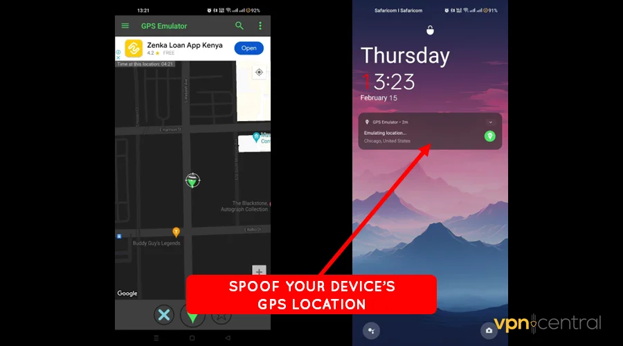 gps spoofer working