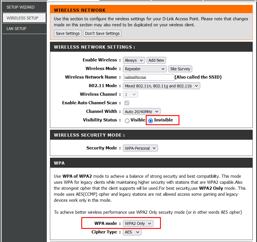 turn on wi-fi router encryption