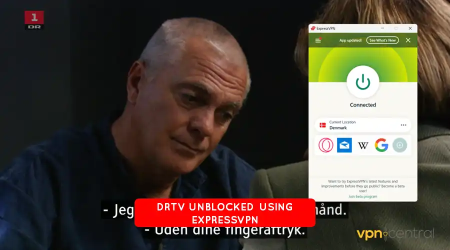drtv unblocked using expressvpn