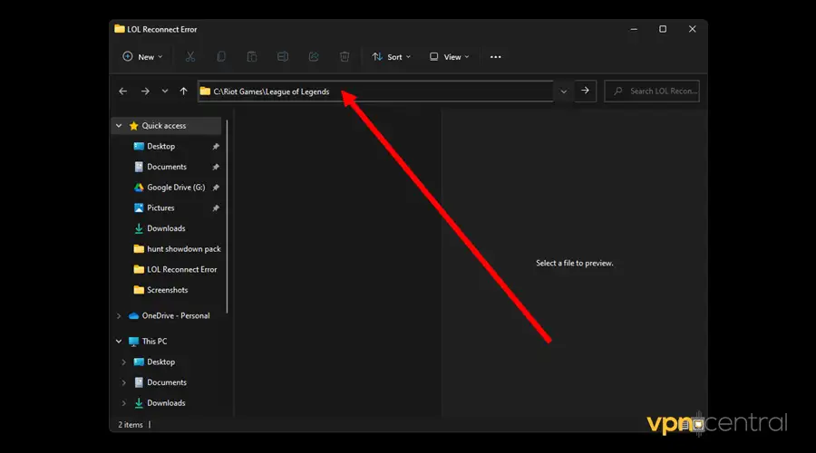 access league of legends installation folder