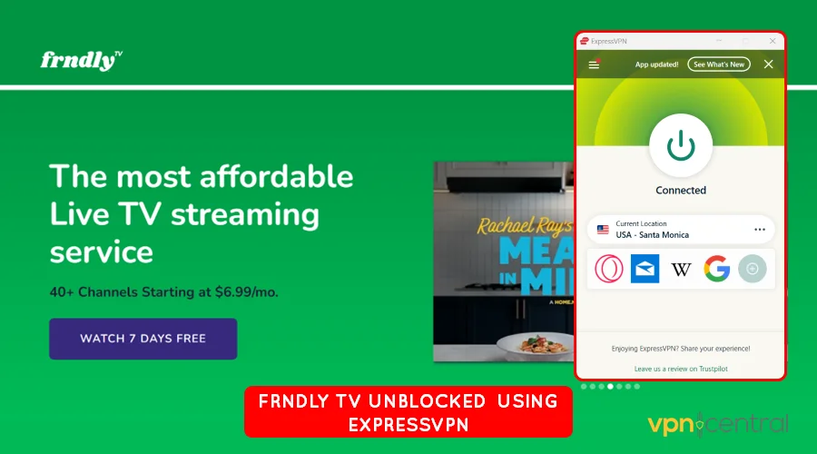 frndly unblocked using expressvpn