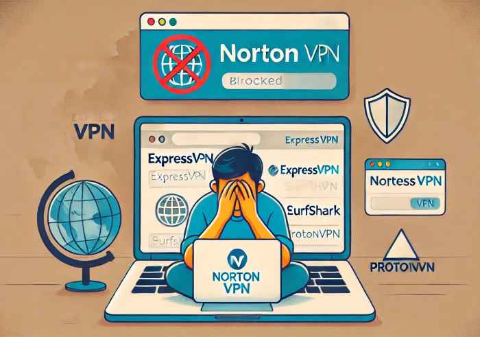 norton vpn not working in india