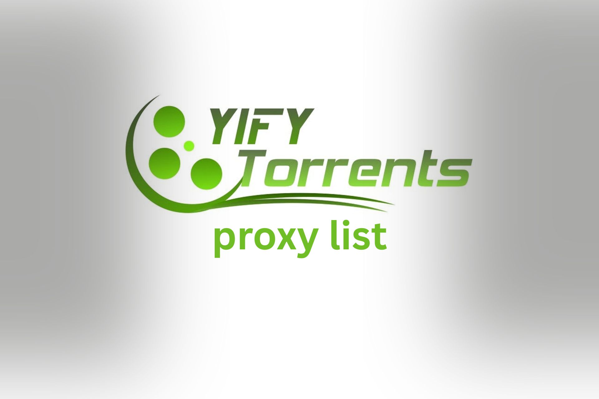 yify proxy list