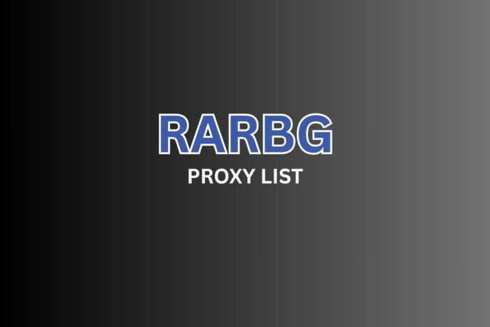 RARBG proxy list