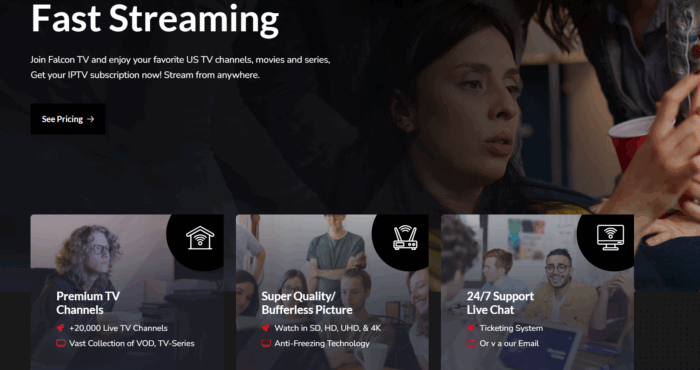 iptv service reseller section