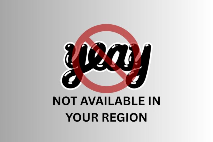 yeay not available in your region