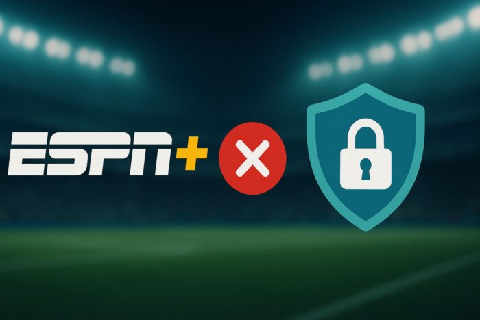espn plus not working with vpn