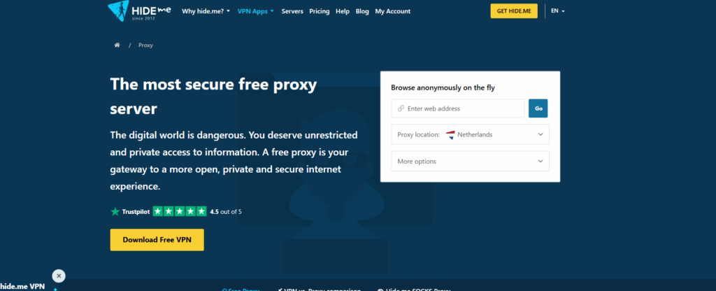 hide.me proxy