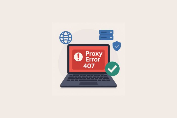 proxy error 407