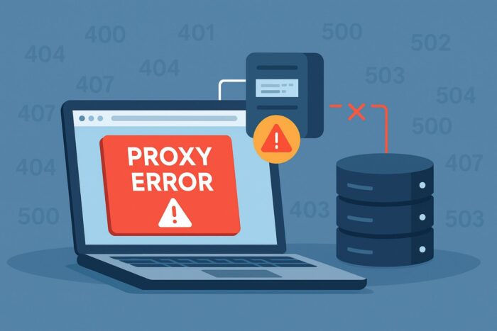 proxy error meaning