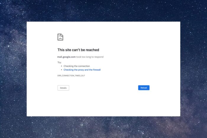 gmail not working with vpn
