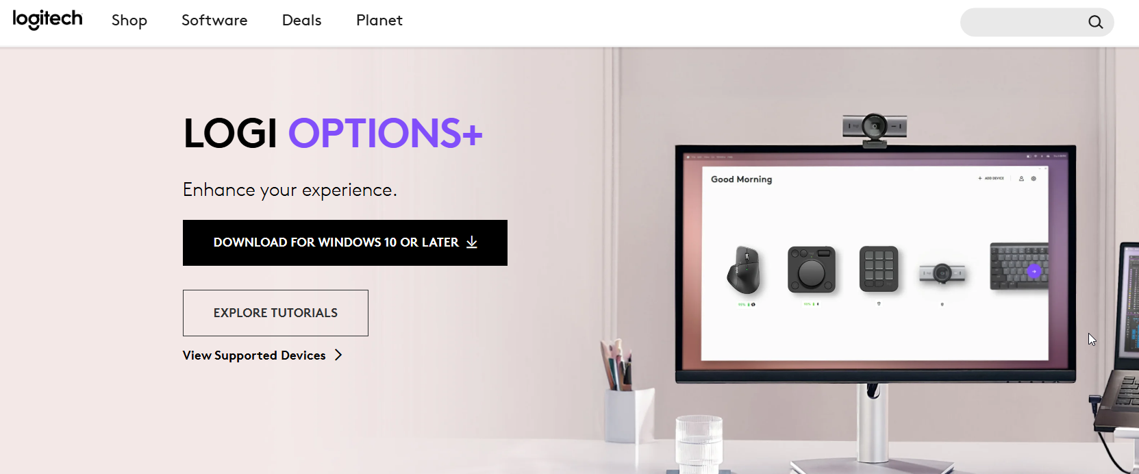 logi options plus app options