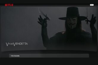 v for vendeta on netflix