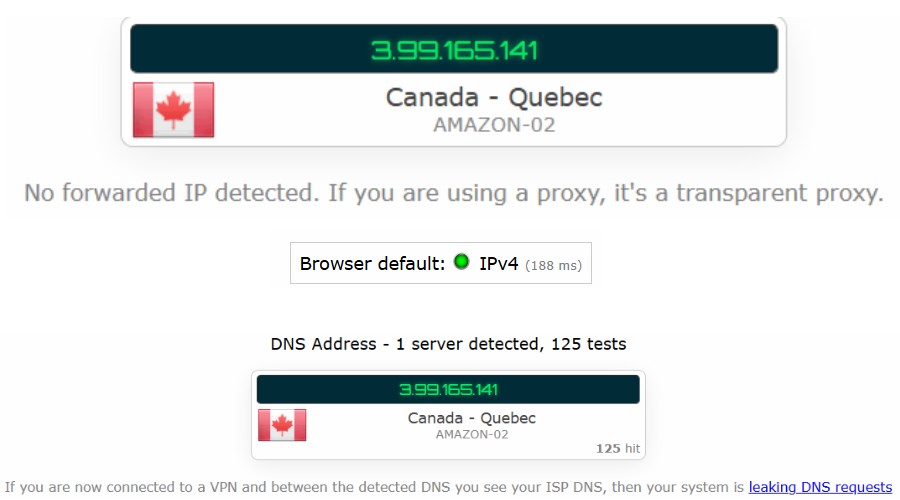 X-VPN leak prevention