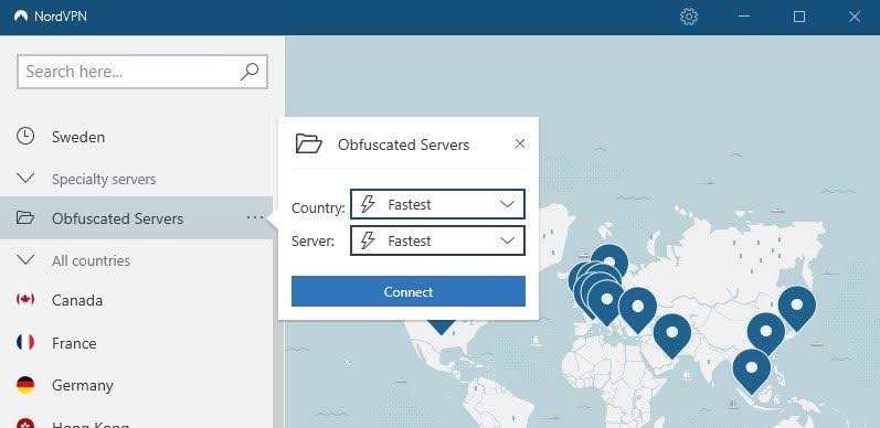 VPN service providers