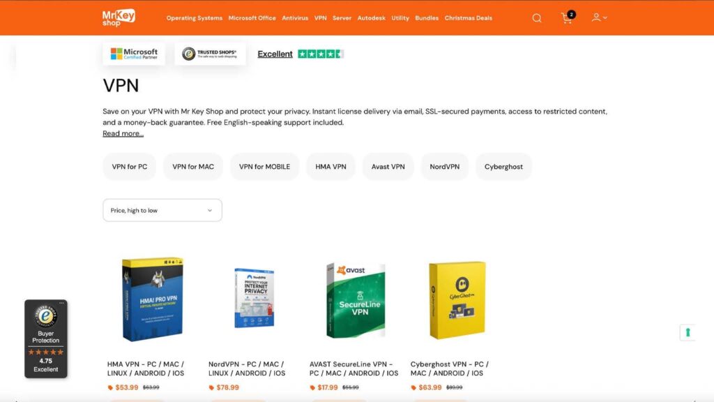 where to buy VPN software